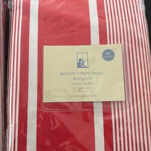 4 Pottery Barn kids window treatments / curtains